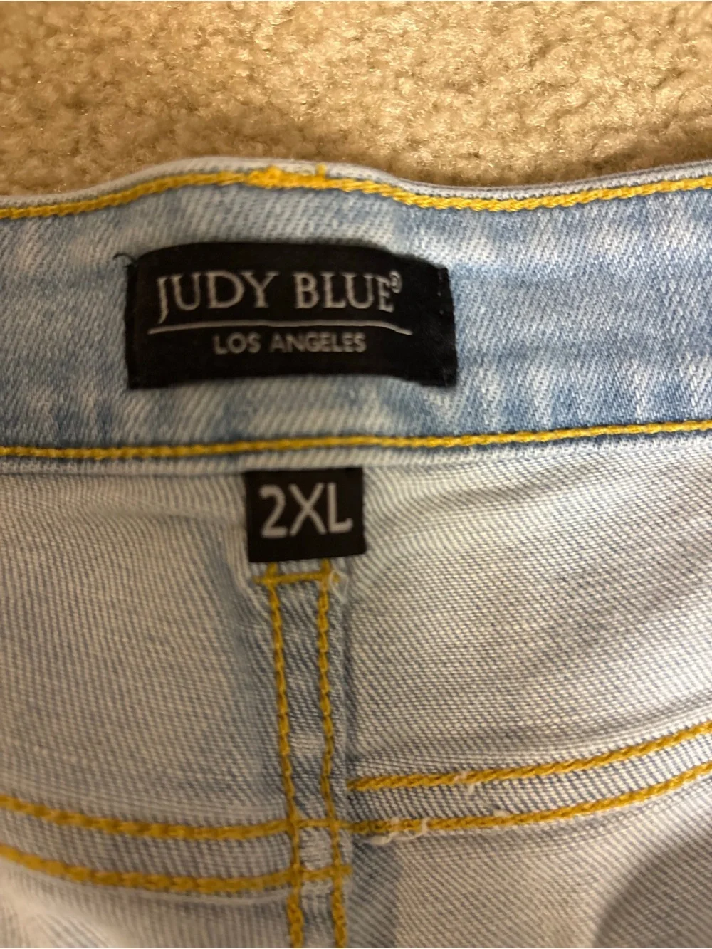 Judy Blue Light Blue High-Rise Denim Shorts